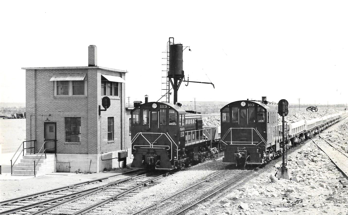 Railroad Target House at the Calcite Mine